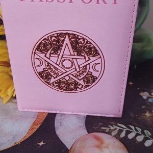 Protège passeport pentacle