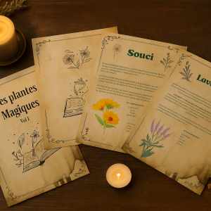 Fiches grimoire "plantes magiques"