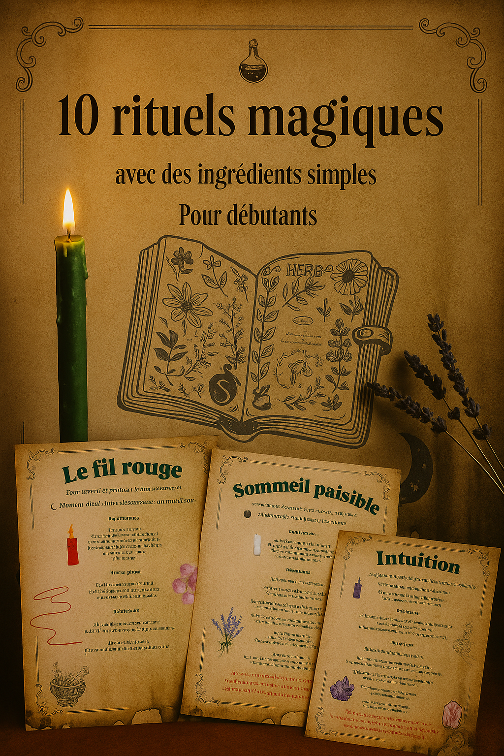 Fiches rituels pour grimoires