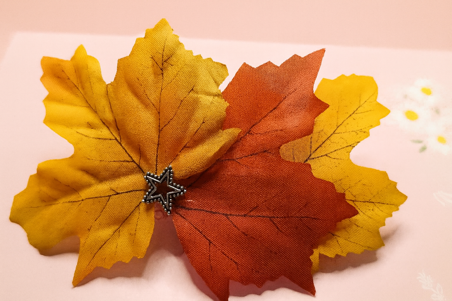 barrette magie d'automne