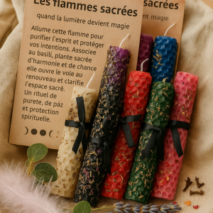 Les flammes sacrées