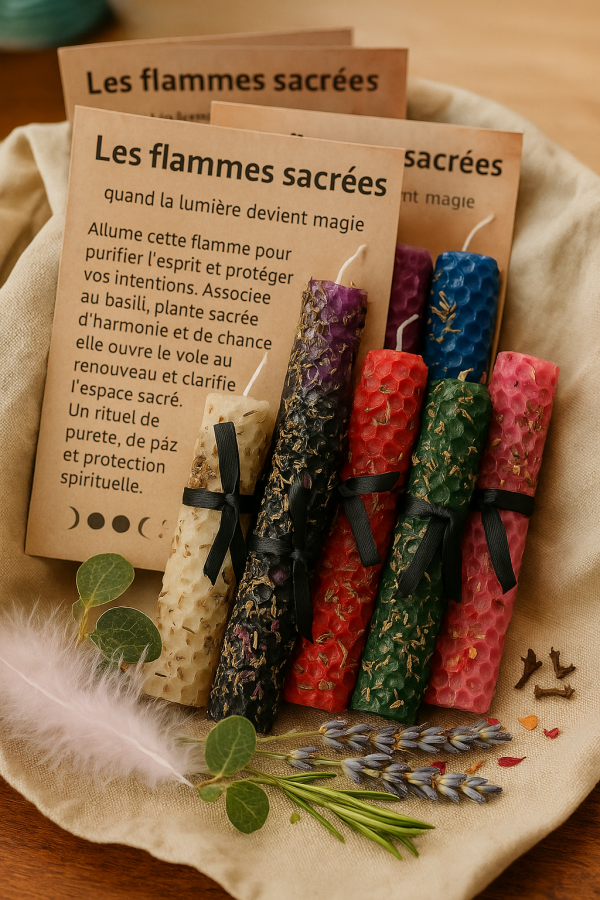 Les flammes sacrées