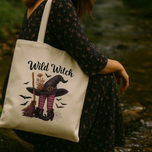 Totebag wild witch