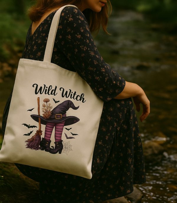Totebag wild witch