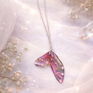 Collier ailes de rosée