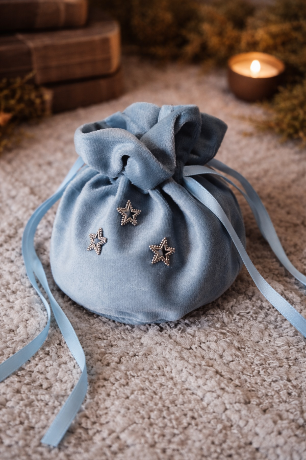 bourse étoiles de velours