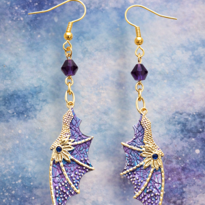 Boucles d'oreilles ailes de Vaelis