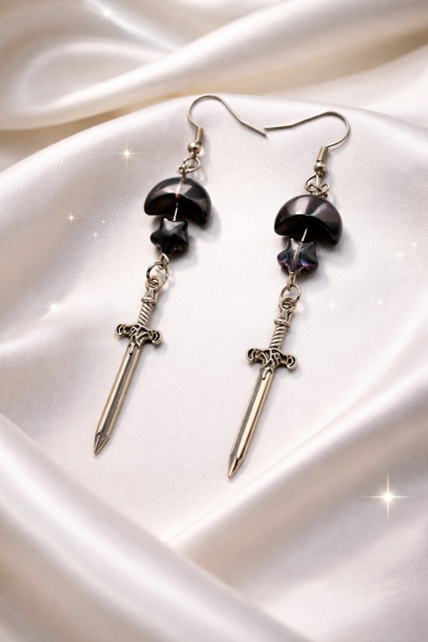 Boucles d'oreilles : Lames d'Amarok