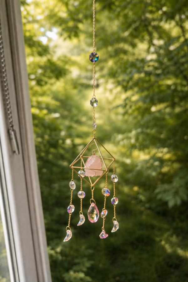 Suncatcher quartz rose