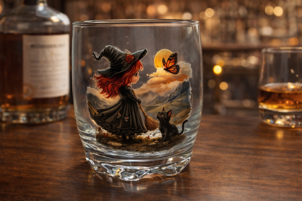 Verre  petite sorcière