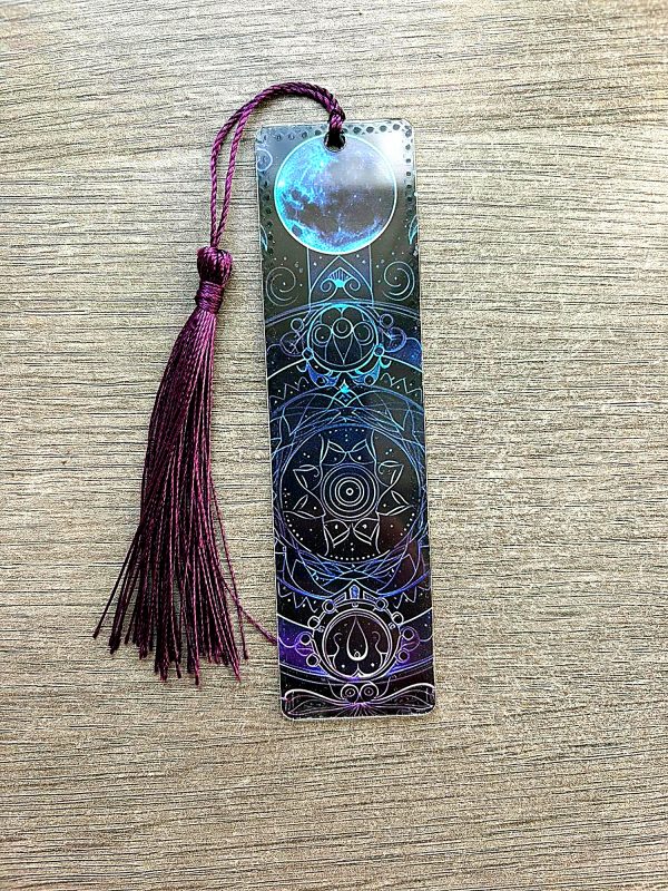 Marque page rythme de lune