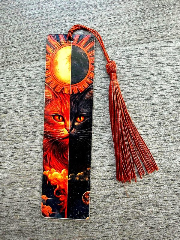 Marque page feu et ombre