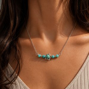 Collier en Amazonite