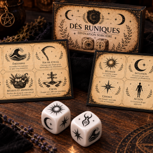 Dés runiques de sorcière